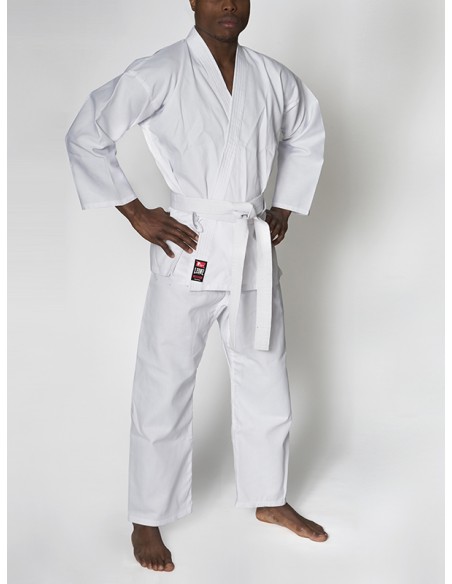 Tenue de karaté, de kung-fu et de taekwondo avec ceinture