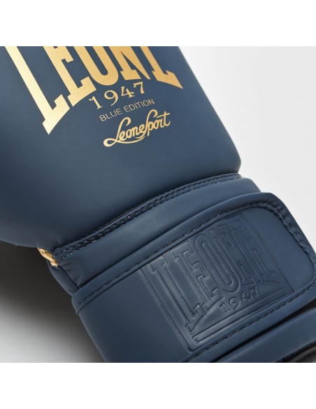 Gants de boxe Leone Blue Edition : parfaits pour la boxe & le muay thaï !