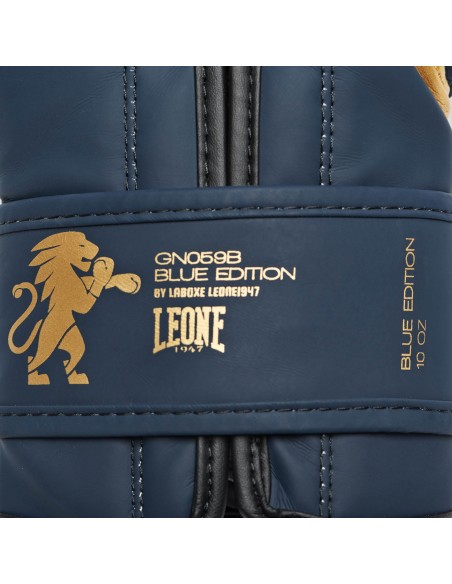 Gants de boxe Leone Blue Edition : parfaits pour la boxe & le muay thaï !