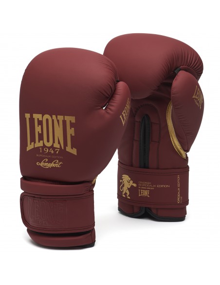 Leone Boxhandschuhe Bordeaux Edition