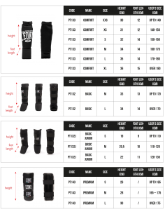 Protège-tibias avec pied - Leone1947 Confort pour le kickboxing et le muay thaï 2