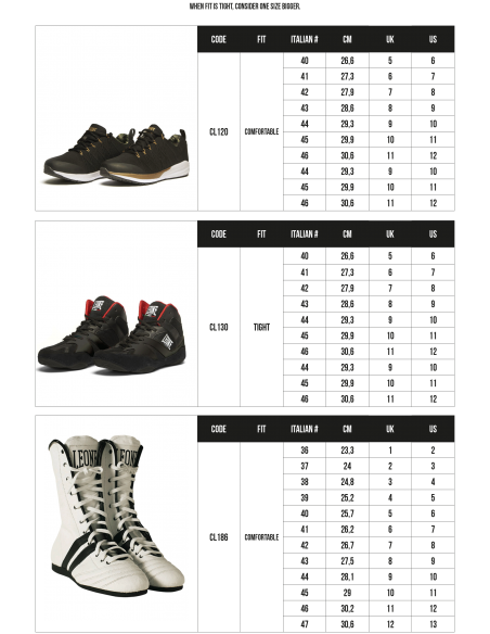 Leone1947 Buy Boxing Boots Leather Black in the swiss online shop