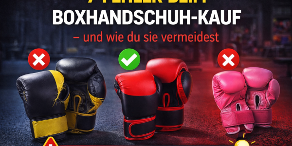 7 mistakes when buying boxing gloves - and how to avoid them