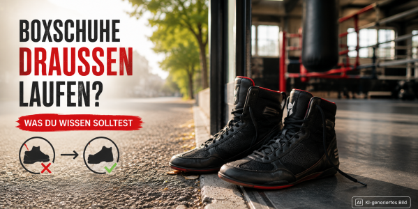 Kann man mit Boxschuhen draußen laufen?
