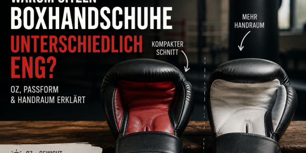 Warum sind manche Boxhandschuhe innen enger als andere? - Passform, Handfach & Markenunterschiede