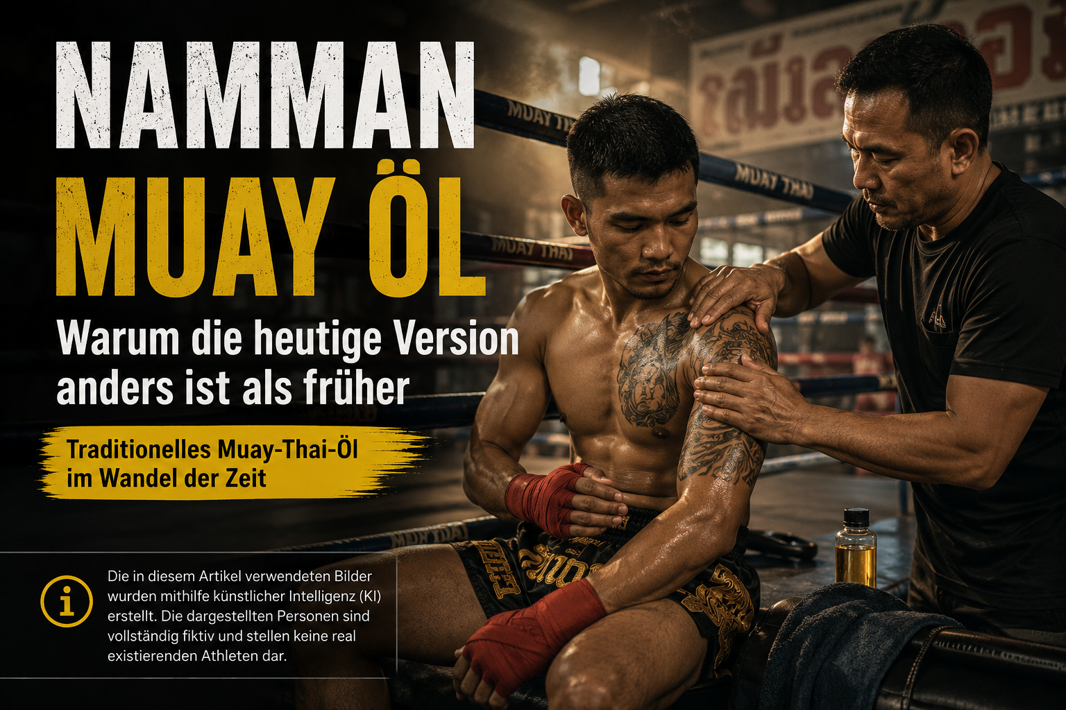 Namman Muay Oil: Why Does the New Version Smell Different?